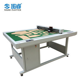 Flatbed Cutting Plotter For Sticker Labels 60m / Hour 1800 * 420 * 410mm